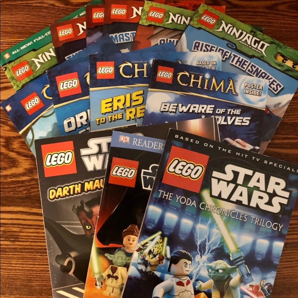 Set of Lego Books